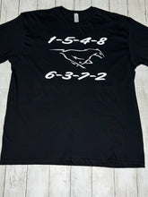 Load image into Gallery viewer, Coyote Mustang Firing order t-Shirt