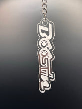 Load image into Gallery viewer, Acrylic engraved  STI BooSTin keychain
