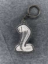 Load image into Gallery viewer, Cobra laser engraved keychain
