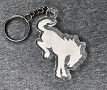 Load image into Gallery viewer, Bronco horse acrylic keychain
