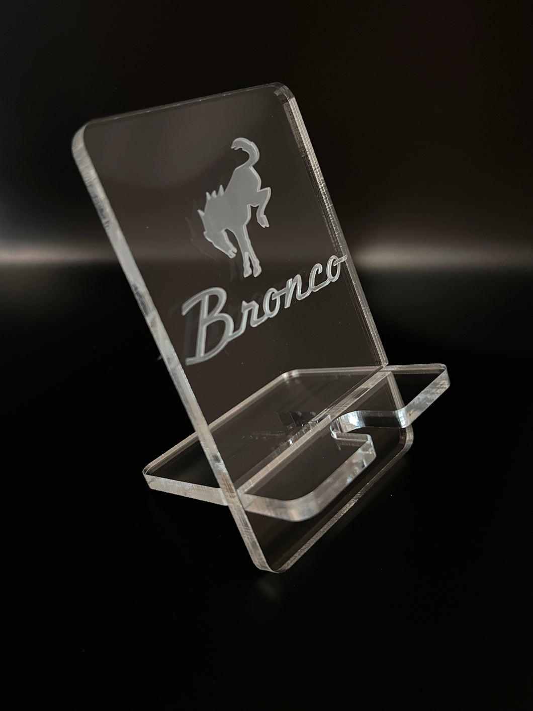 Acrylic Phone Stand Bronco