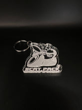 Load image into Gallery viewer, Acrylic engraved scat pack keychain
