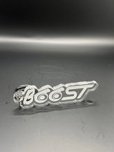 Load image into Gallery viewer, Acrylic engraved booST keychain
