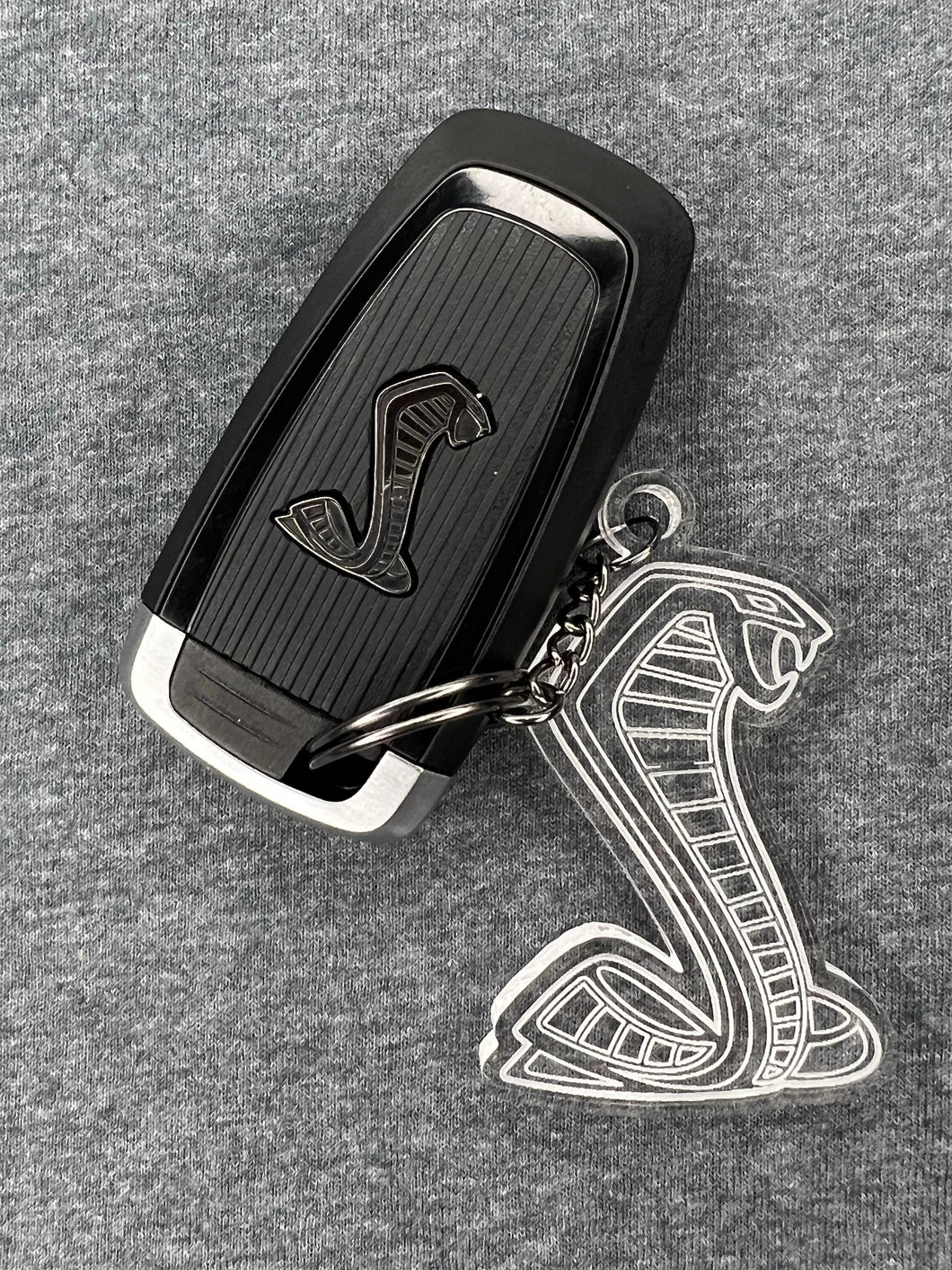 Cobra acrylic keychain