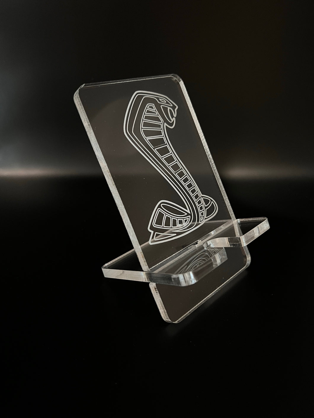 Acrylic Phone Stand Cobra