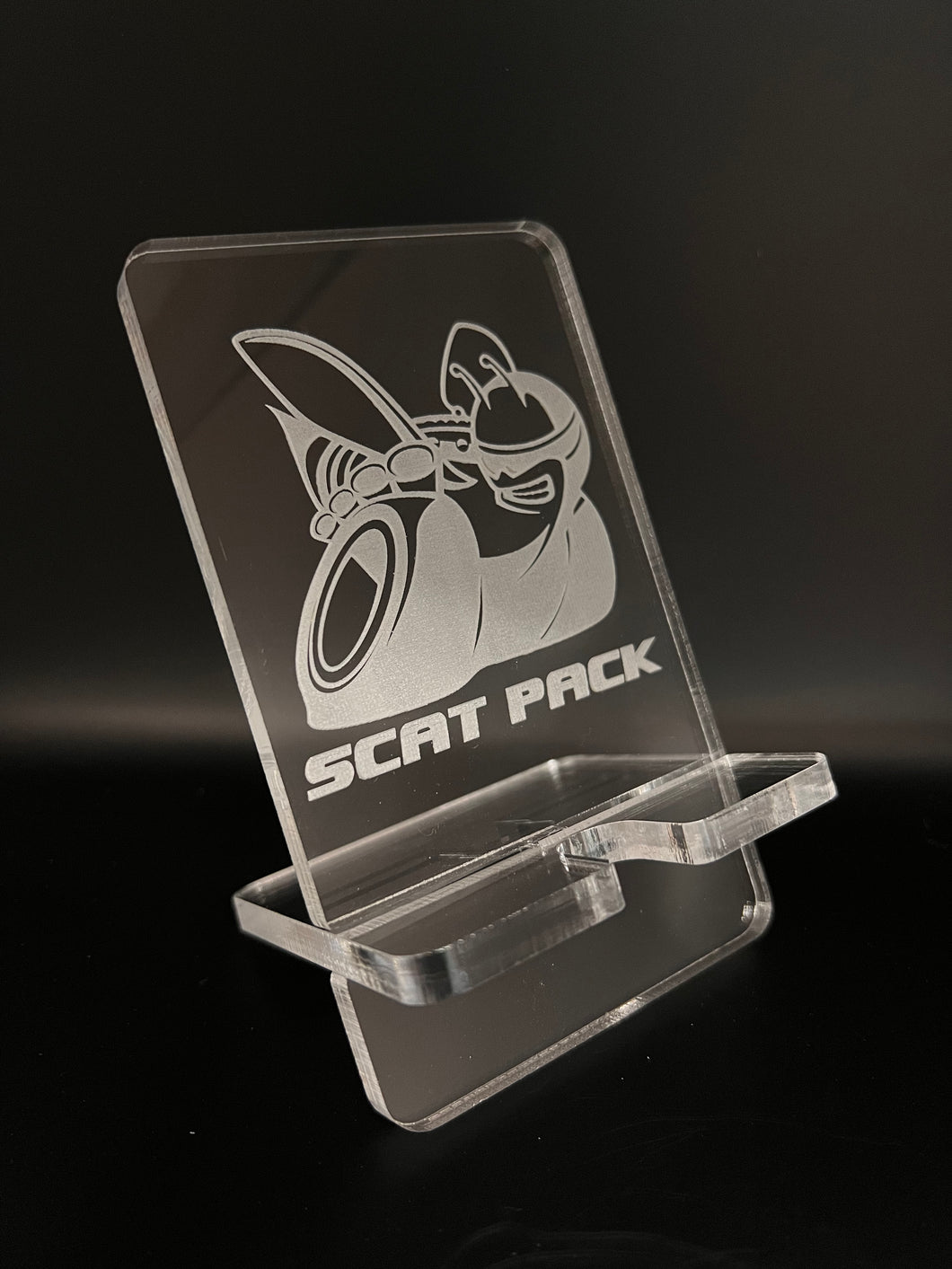 Acrylic Phone Stand Scat pack