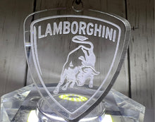 Load image into Gallery viewer, Lamborghini acrylic keychain
