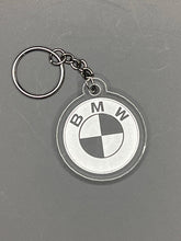 Load image into Gallery viewer, BMW acrylic keychain
