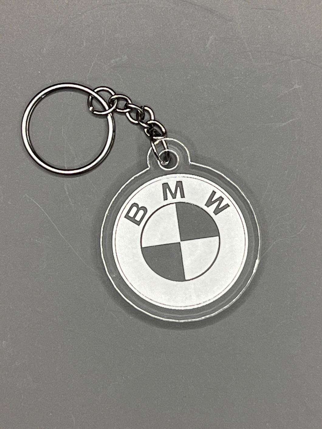 BMW acrylic keychain