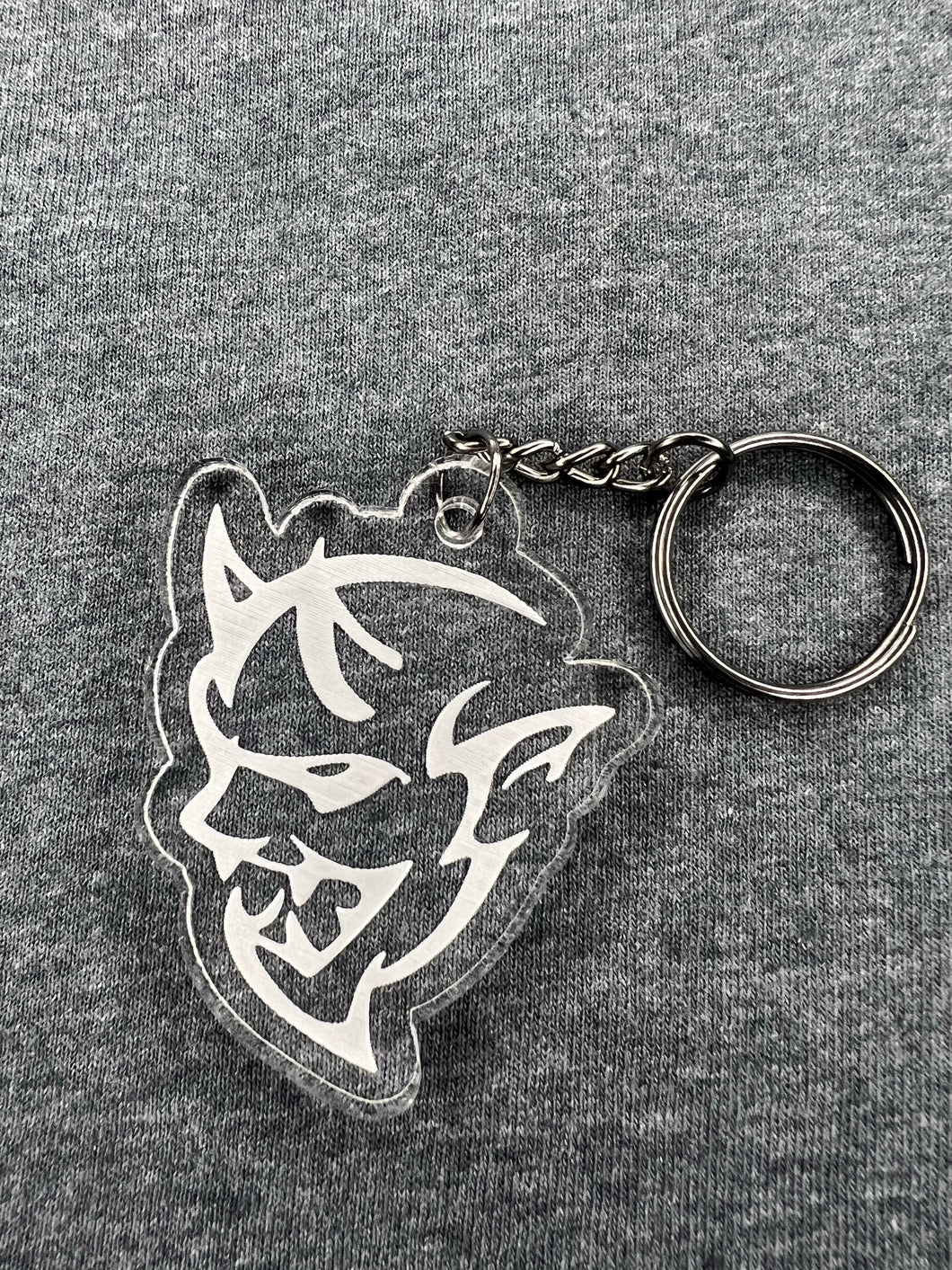 Demon acrylic keychain