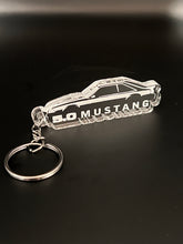 Load image into Gallery viewer, Acrylic engraved fox body 5.0 keychain
