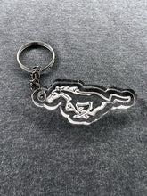 Load image into Gallery viewer, Mustang Horse acrylic keychain
