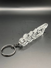 Load image into Gallery viewer, Acrylic engraved booST keychain
