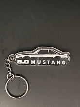 Load image into Gallery viewer, Acrylic engraved fox body 5.0 keychain
